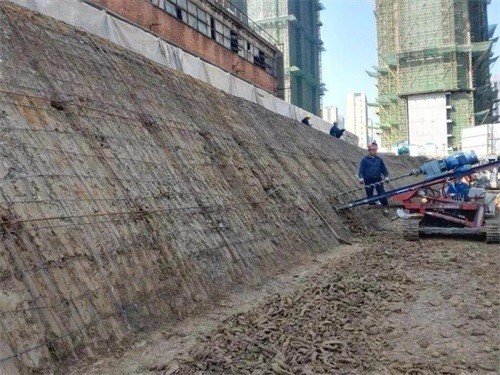 旬阳建筑边坡支护